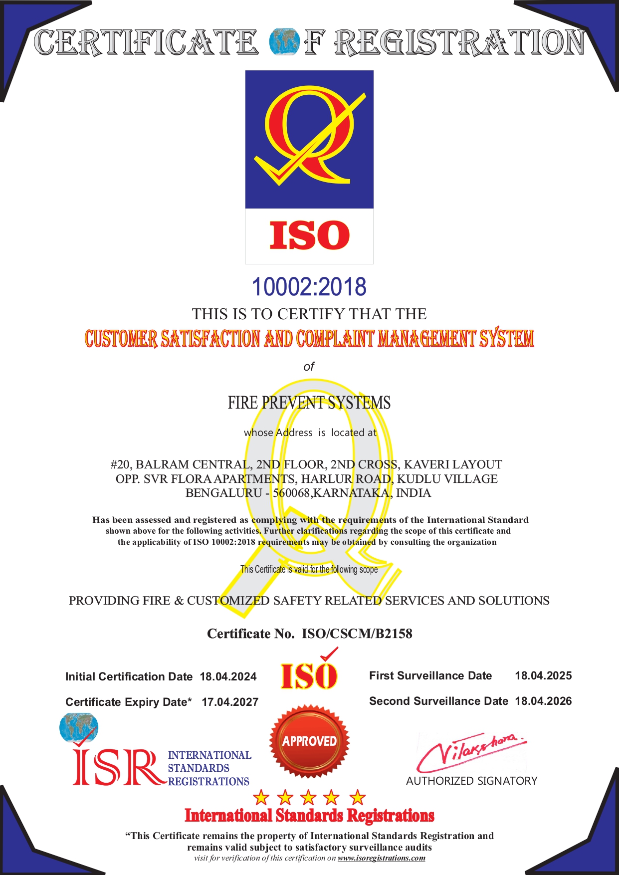 Certificate image